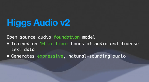 李沐团队Higgs Audio v2发布 开创语音合成新纪元
