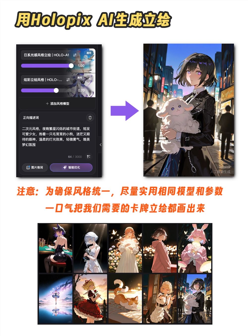 Holopix AI一天速成卡牌游戏开发全攻略插图3