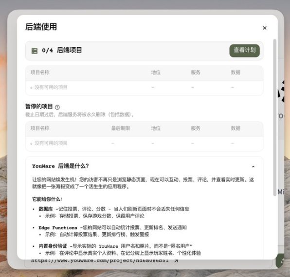 Youware AI一键生成全栈项目 数据库边缘函数轻松搞定插图2
