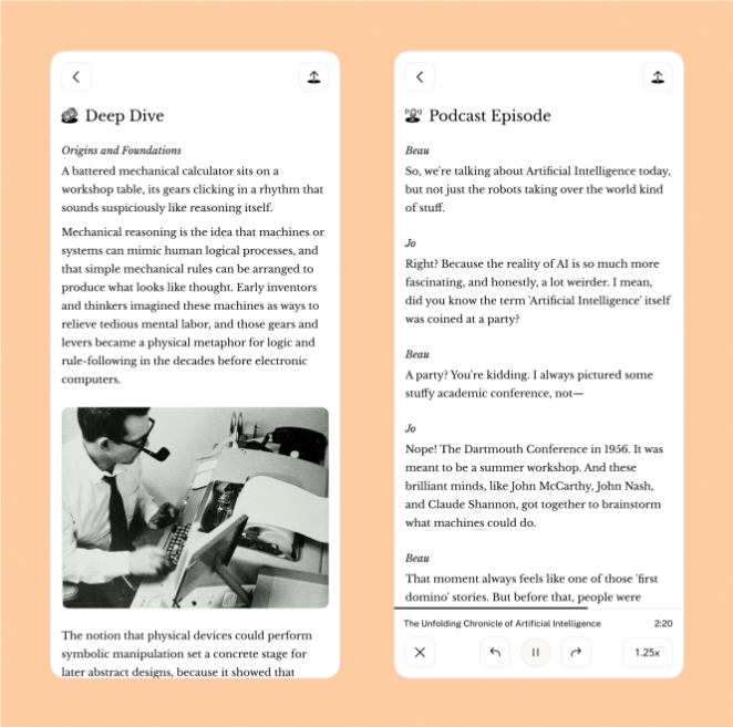 Spotify前高管400万美元新作Oboe AI，9种模式让学习像听音乐一样简单插图1