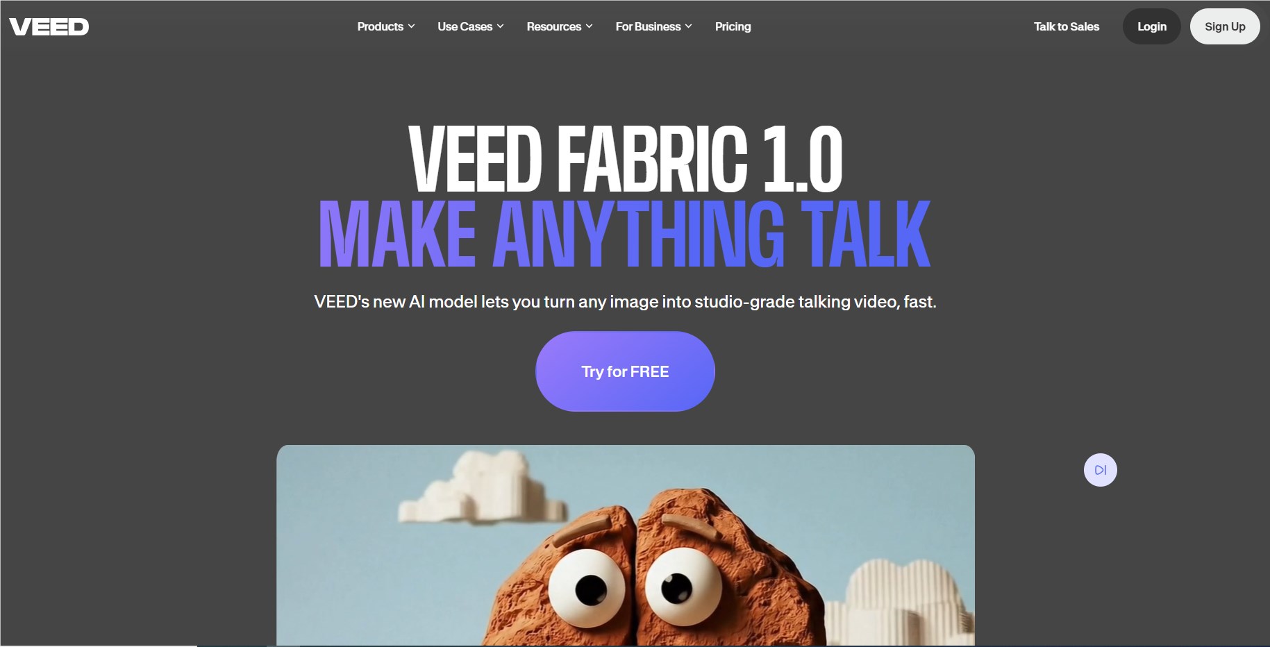VEED Fabric 1.0发布 一图生成AI会说话视频插图1