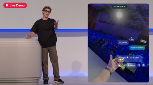 Meta Ray-Ban Display智能眼镜发布：带屏AI助理引领未来科技插图1