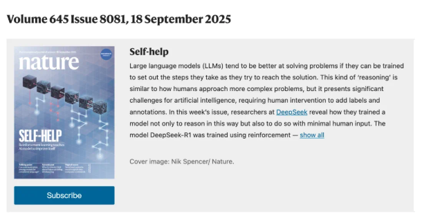 DeepSeek-R1强化学术封面突破推理能力插图1