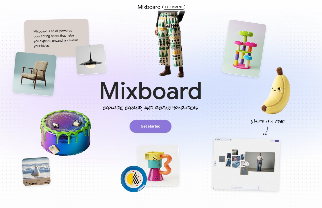 谷歌Mixboard AI情绪板工具发布 创意设计更轻松插图