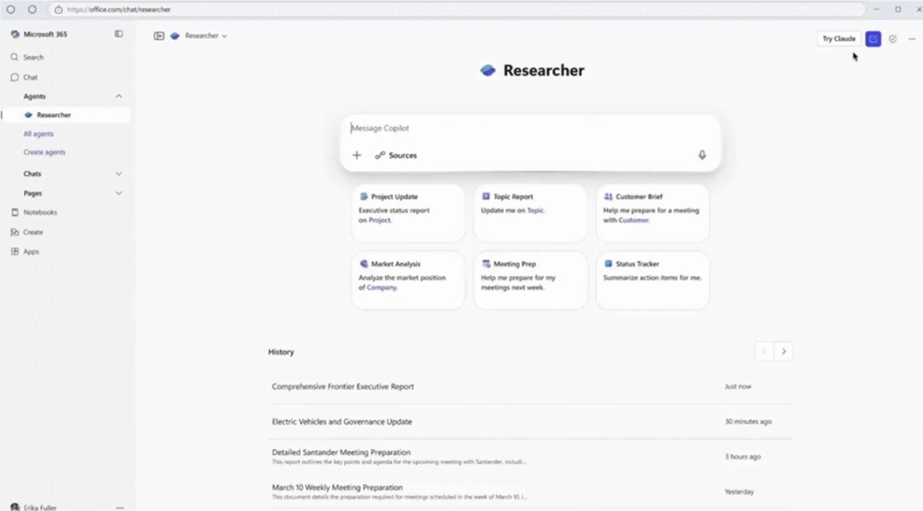 微软Copilot Assistant迎新动力 引入Anthropic AI模型拓展功能插图1
