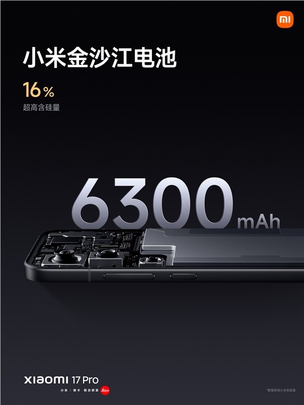 小米17 Pro首发骁龙8 Gen5:小屏旗舰5499元起插图3 小米17 Pro首发骁龙8 Gen5:小屏旗舰5499元起插图3