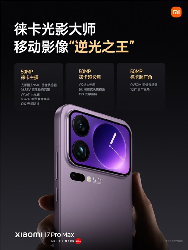 小米17 Pro逆光长焦实拍超越iPhone 17 Pro系列插图1 小米17 Pro逆光长焦实拍超越iPhone 17 Pro系列插图1