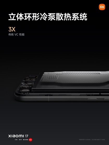 小米17首发骁龙8至尊版 性能功耗双超iPhone 17插图5 小米17首发骁龙8至尊版 性能功耗双超iPhone 17插图5