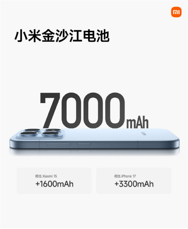 小米17标准版6.3吋小屏7000mAh电池8.06mm厚度旗舰插图2 小米17标准版6.3吋小屏7000mAh电池8.06mm厚度旗舰插图2