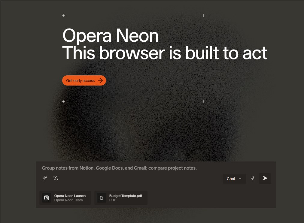 Opera发布AI驱动Neon浏览器 提升智能上网新体验插图1