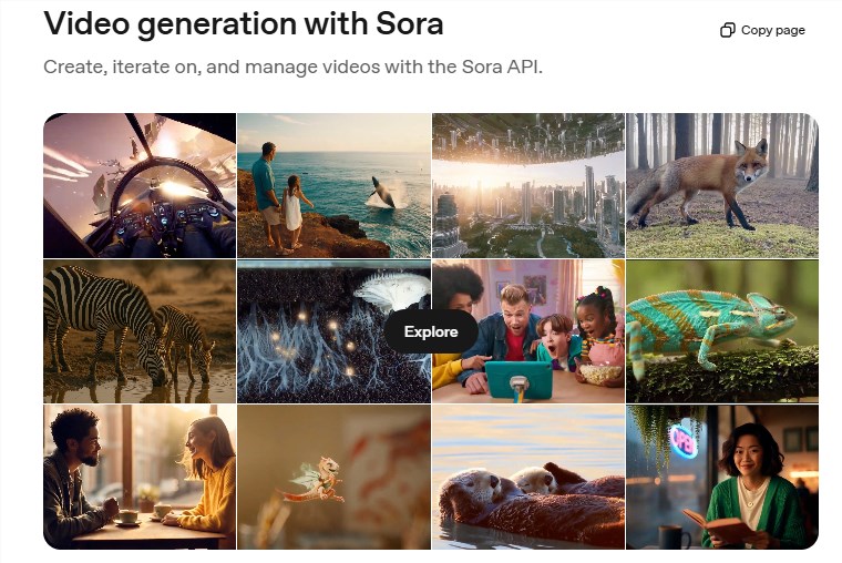 OpenAI Sora2API发布：文本图像生成高清视频新突破插图1