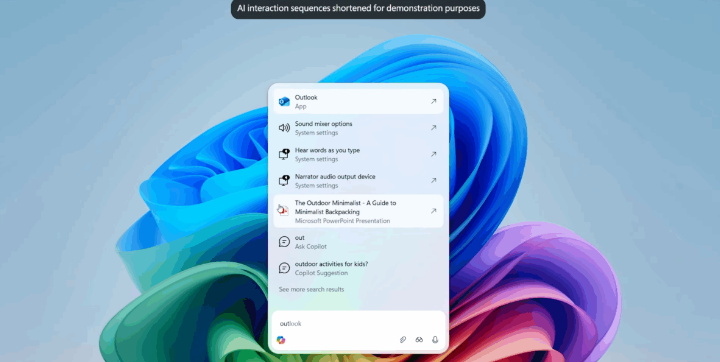 微软Copilot深度集成Windows11 推出语音控制屏幕分析本地自动化功能插图1 微软Copilot深度集成Windows11 推出语音控制屏幕分析本地自动化功能插图1
