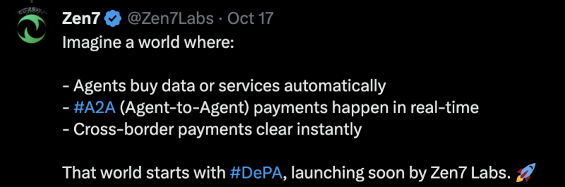 Zen7 Labs开源DePA：AI智能体去中心化支付革命，构建下一代金融基础设施插图2