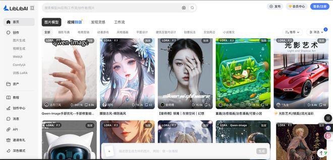 LiblibAI获1.3亿美元融资领跑国内AI应用 超过2500万用户规模创新高插图1