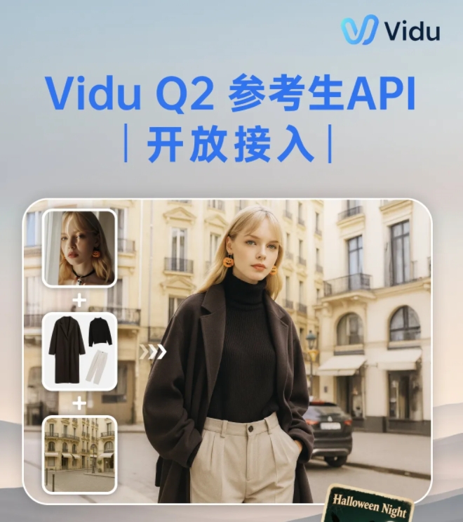 Vidu Q2参考生MaaS平台全面开放 API开放接入