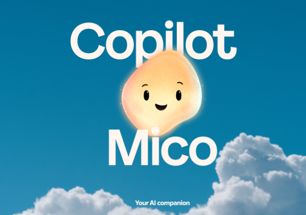 微软Mico AI助手发布 回归Clippy变身智能伙伴插图1 微软Mico AI助手发布 回归Clippy变身智能伙伴插图1