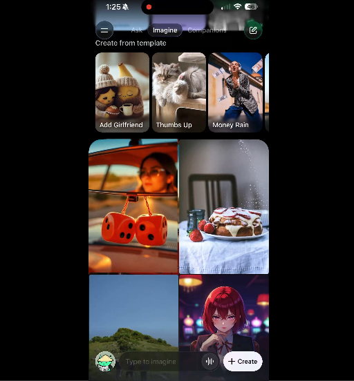 xAI Grok Imagine iOS版迎视频创作革命 提示重混功能登场插图1