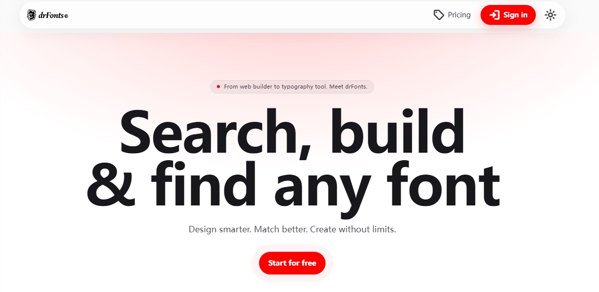全球首款 AI 字体生成器 “Dr Fonts©” 正式上线,免费试用体验!