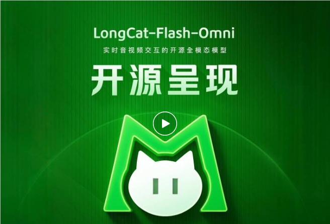 美团LongCat-Flash-Omni发布 全模态实时交互新突破插图