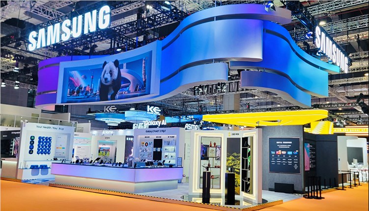 三星8年进博会全勤领跑 科技创新引领行业变革插图 三星8年进博会全勤领跑 科技创新引领行业变革插图