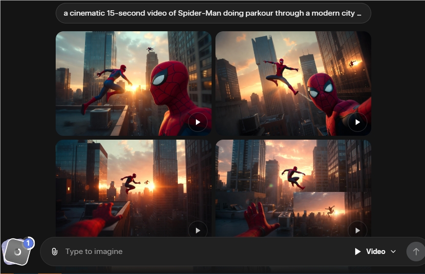 Grok文本生视频快如闪电 17秒搞定带音效短片插图1