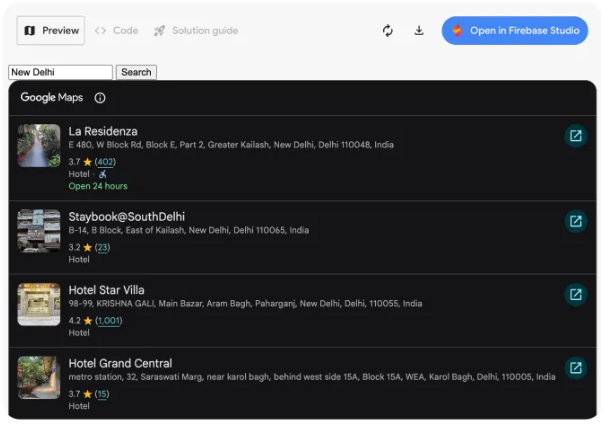 谷歌地图AI化革新 Builder Agent让开发者一句话生成交互地图插图2 谷歌地图AI化革新 Builder Agent让开发者一句话生成交互地图插图2