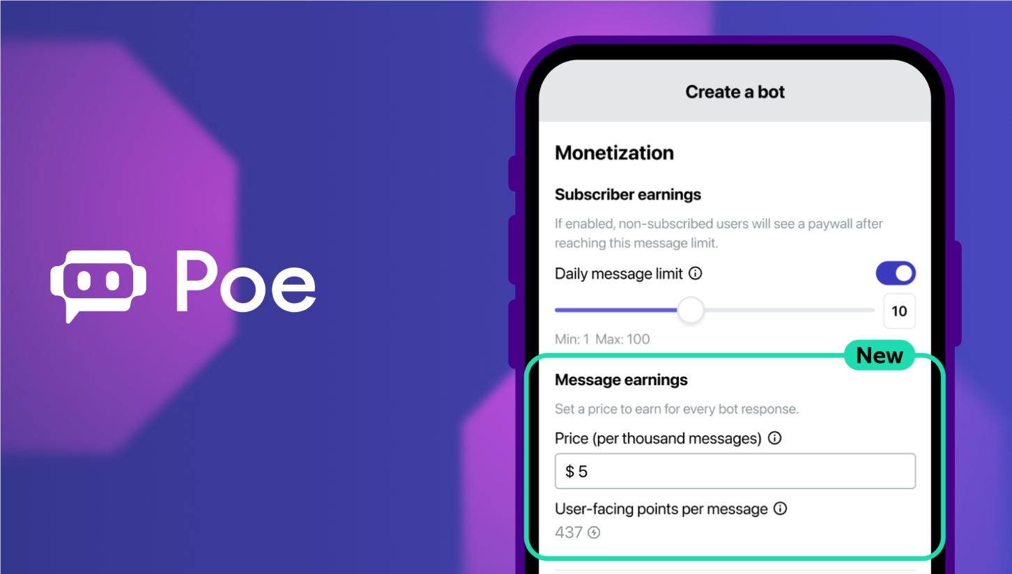 Quora Poe新增200人AI群聊功能 支持多模态协作互动插图1 Quora Poe新增200人AI群聊功能 支持多模态协作互动插图1