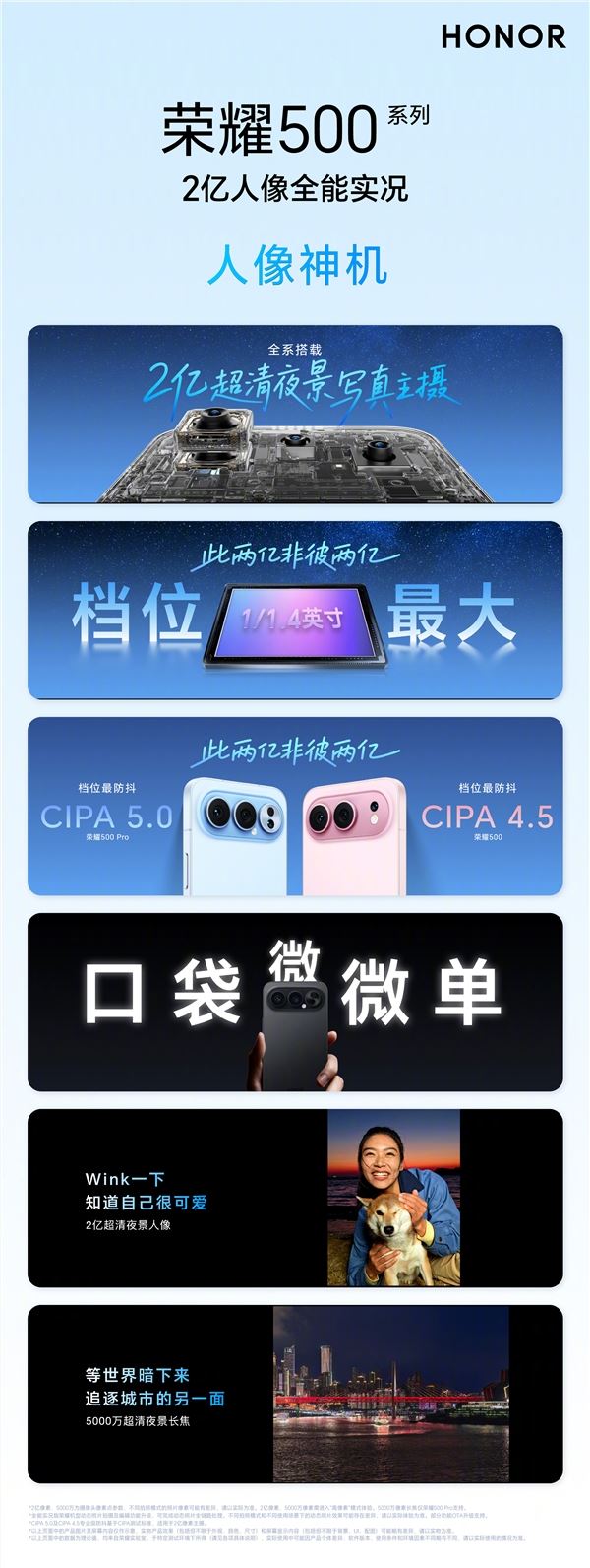 荣耀500系列2亿像素神机：超清影像与超绝氛围感体验插图1
