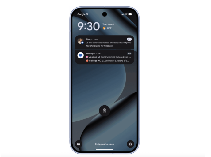 ​谷歌发布 Android 16 新功能：AI 通知摘要与个性化定制选项来袭