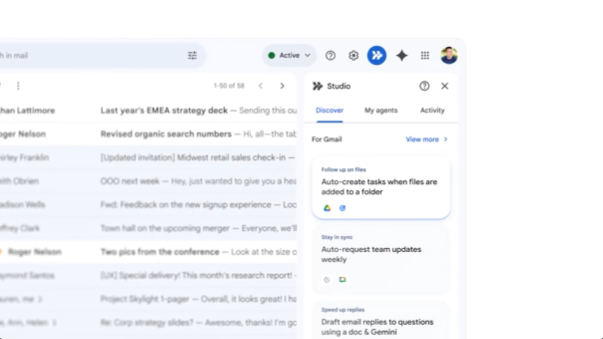 谷歌Workspace Studio上线 AI零代码代理工具革新企业自动化插图1