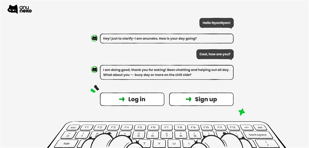 米哈游联创蔡浩宇推出"不正经"AI:会说话带喵的AnuNeko上线