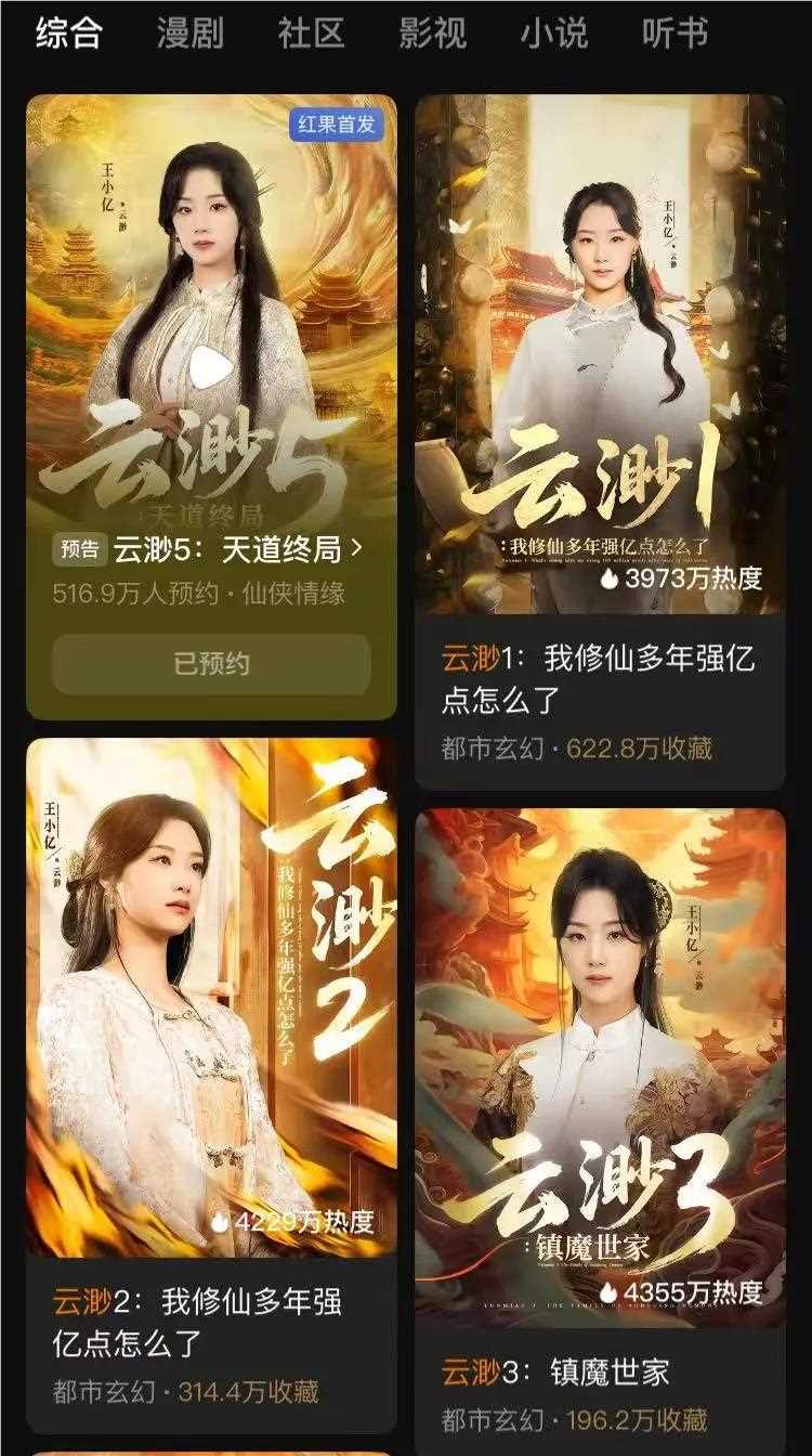 短剧行业IP枯竭危机:如何寻找新内容源头插图3 短剧行业IP枯竭危机:如何寻找新内容源头插图3