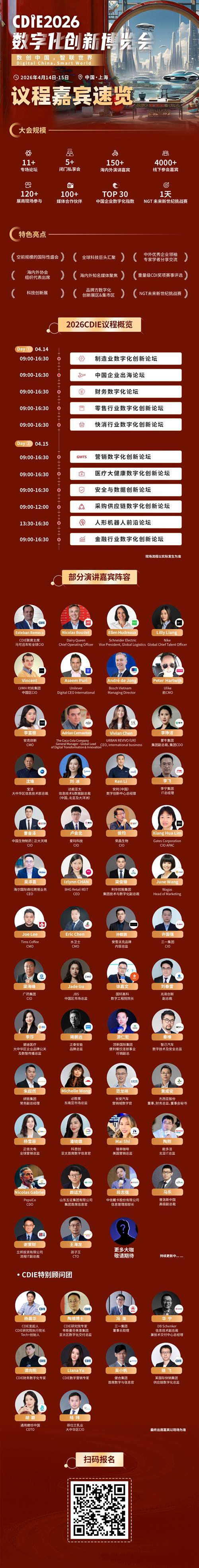 CDIE2026数创中国智联世界数字化创新盛会上海启幕插图5