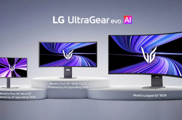 LG UltraGear evo系列AI超分5K电竞显示器CES2026重磅发布插图1 LG UltraGear evo系列AI超分5K电竞显示器CES2026重磅发布插图1