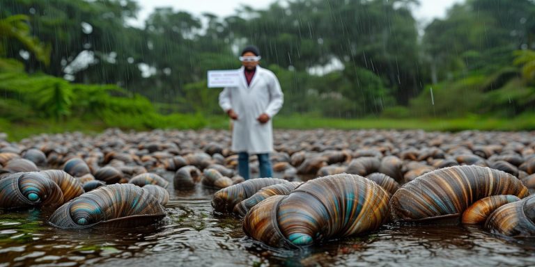 雨后非洲大蜗牛泛滥 专家提醒切勿触碰防感染