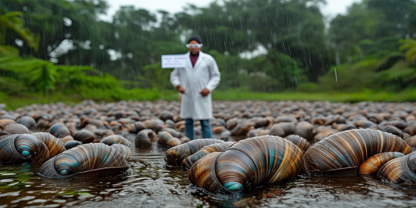 雨后非洲大蜗牛泛滥 专家提醒切勿触碰防感染