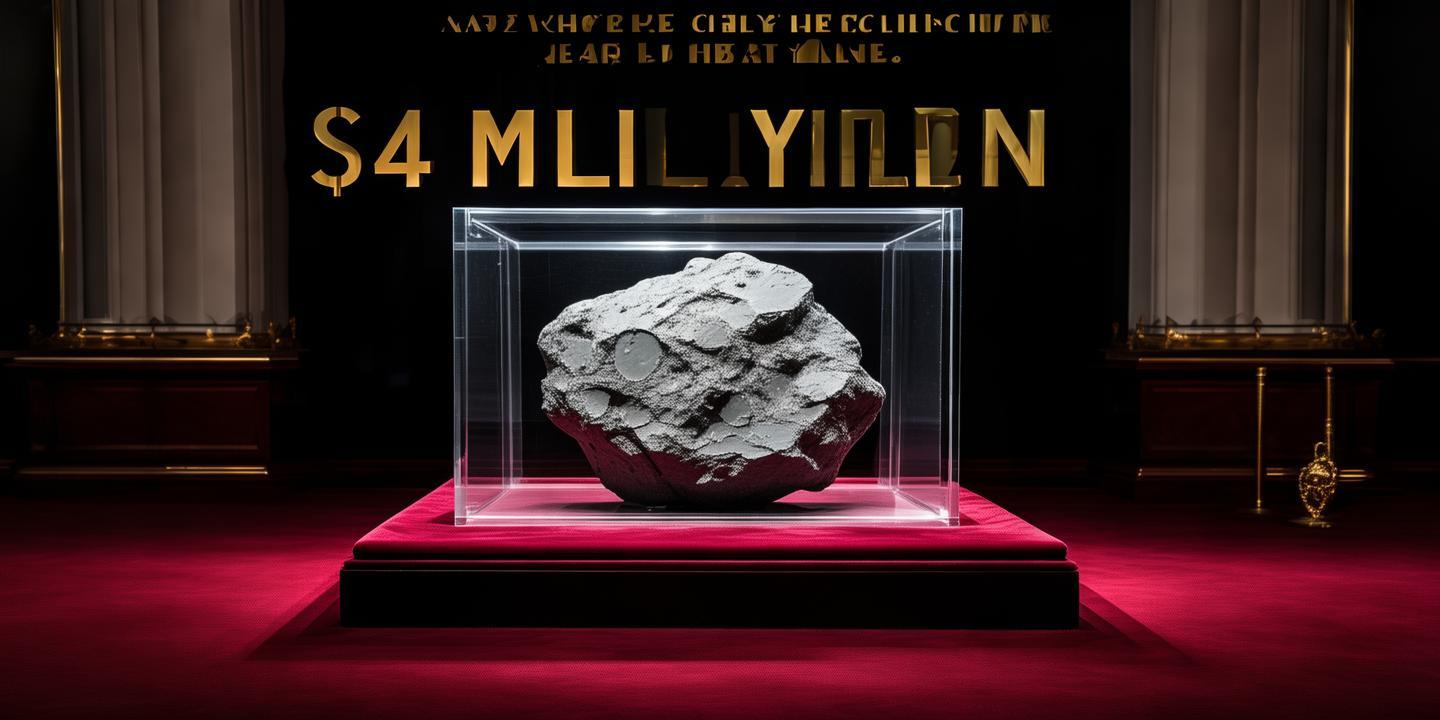 苏富比拍卖史上最贵火星陨石估价400万美元