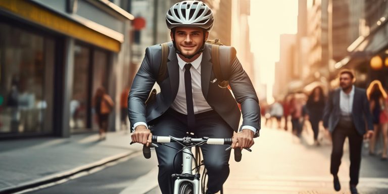 白领兼职骑单车送外卖 8天瘦2斤 网友：一举多得