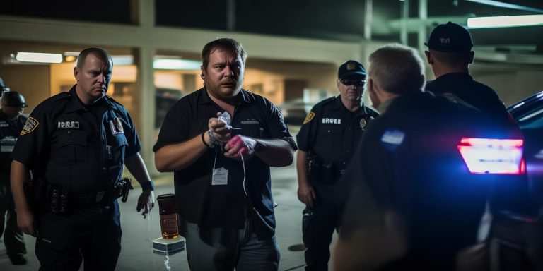 男子肝不好边输液边喝酒醉驾被查 交警现场查处