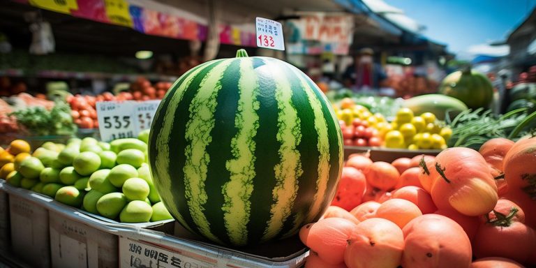 韩国西瓜173元疯涨 高温致农产品价格飙升