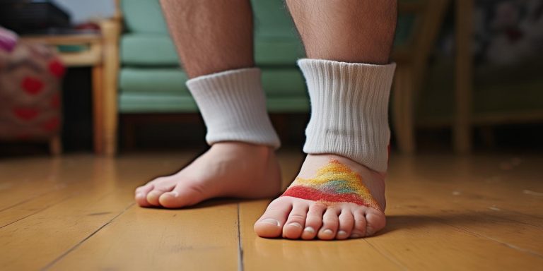 脚气蔓延到腿根竟是穿错顺序惹的祸