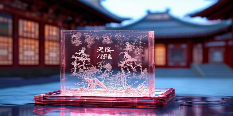纳米刻《红楼梦》留万年后硅片传华夏文明
