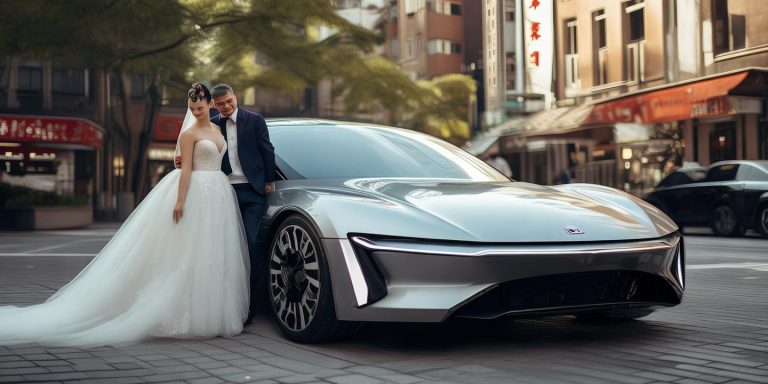 李连杰为爱女新婚送车 新款智界R7纯电Max版成焦点