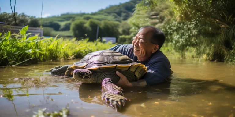 云南鳄龟被抱走主人急寻三十多年老伙伴 愿酬谢归还