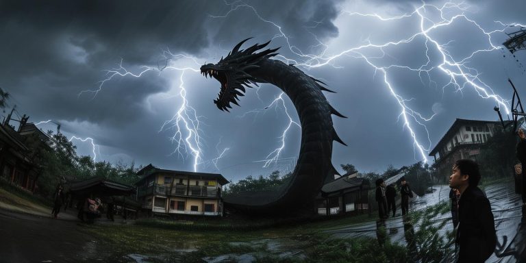 成都雷暴闪电拍“真龙” 专家解读神秘黑影真相