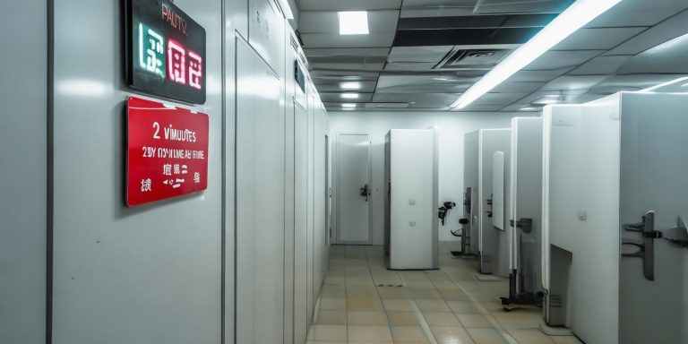 哈尔滨公司厕所限时2分钟罚款20元引争议 知情者称因员工占位