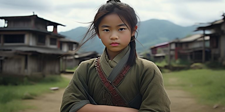 农村独臂女孩模仿杨过走红 想考编 励志人生引关注