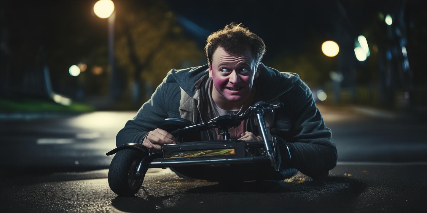 醉汉扛电动车回家 网友调侃真讲究绝不醉驾插图 醉汉扛电动车回家 网友调侃真讲究绝不醉驾