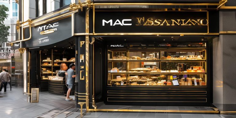 MAC携手Fascino跨界联名，黑金美学面包店引爆早八场景