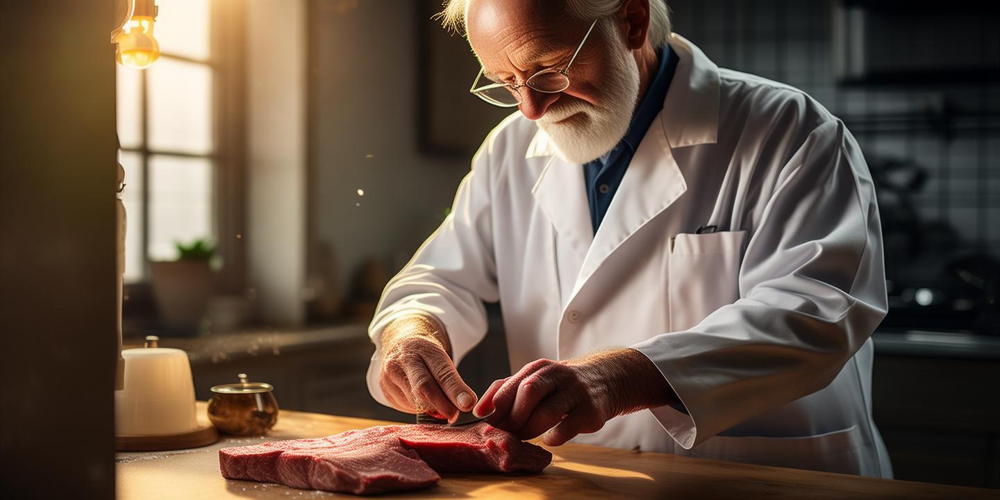 退休外科医生切肉如手术 医者本能展现厨房绝技插图 退休外科医生切肉如手术 医者本能展现厨房绝技